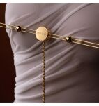 Double Bar Nipple Clamps And Clitoral Chain Set UPKO - 9