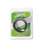 Pierścień erekcyjny Black Silicone Ergo Ring - 4