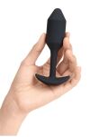 Korek analny Vibrating Snug Plug 2 Black b-Vibe - 6