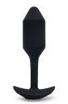 Korek analny Vibrating Snug Plug 2 Black b-Vibe - 2