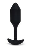 Korek analny Vibrating Snug Plug 2 Black b-Vibe - 3