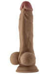 Dildo Model A 21,5 Cm Dong With Balls Oak Shaft - 2