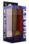 Dildo Model A 21,5 Cm Dong With Balls Oak Shaft - 3