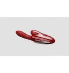 Seks Maszyna No.9 Handheld Vibrating And Rotating Set Red Qingnan - 11
