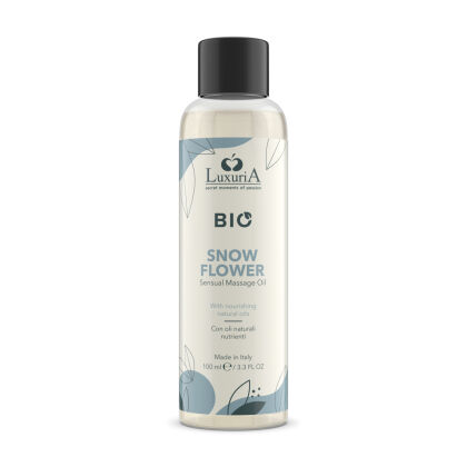 Olejek Do Masażu Luxuria Bio Oil Snow Flower 100 Ml IntimateLine