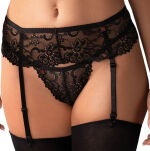 838-Seg-3 Komplet 3-Częściowy Czarny S/M Obsessive - 5