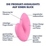 Wibrator na palec Love Riot pink Satisfyer - 5