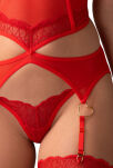 Komplet Bielizny Cupide Desir Gorset I Stringi S/M Obsessive - 5