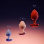 Zestaw treningowy korków analnych Playful Butt Plugs Set Upko - 7