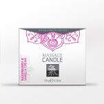 Świeca do masażu Massage Candle Raspberry & Vanilla Cream Shiatsu - 3