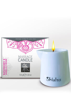 Świeca do masażu Massage Candle Raspberry & Vanilla Cream Shiatsu