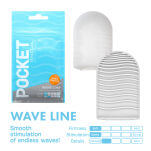 Masturbator Pocket Stroker Wave Line Tenga - 3