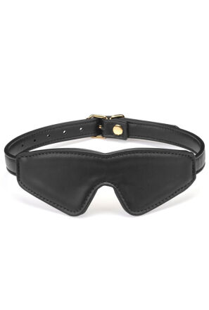 Maska Na Oczy Black Organosilicon Blindfold Liebe Seele