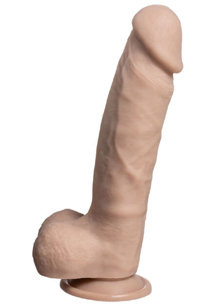 Silexd dildo z przyssawką 22,9 cm Real Skin Model 1 9