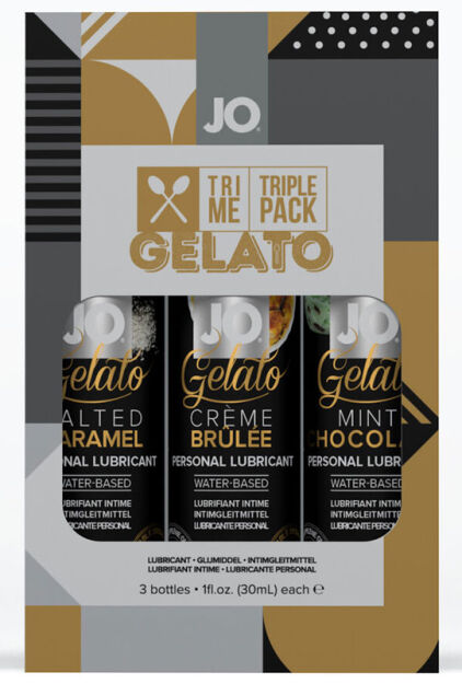 Gelato Lubrykant Zestaw 3 X 30 Ml System JO