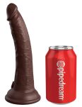 Dildo 18Cm King Cock Elite Dual Density Vibrating Cock Pipedream - 6