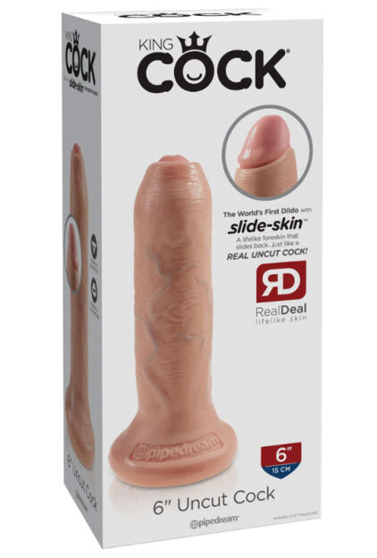 Dildo King Cock Uncut 6 Light Pipedream