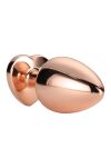 Korek Analny Gleaming Love Rose Gold Plug Large Dreamtoys - 4