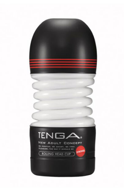 Masturbator Rolling Head Cup Strong Tenga