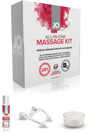 System JO All-In-One Massage Kit