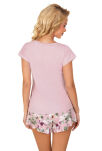 Nicola 1/2 Powder Pink Piżama damska - 3