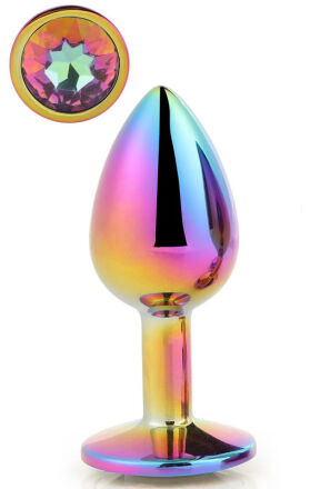 Korek Analny Gleaming Love Multicolour Plug Small Dreamtoys