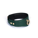 Obroża Mossy Chic Leather Curved Collar Liebe Seele - 3