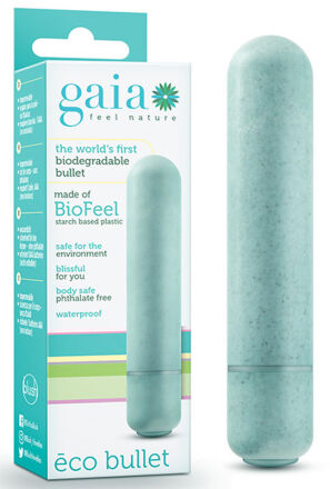 Wibrator Blush Gaia Eco Bullet Aqua Blush