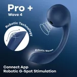 Wibrator Pro+ Wave 4 Connect App Dark Blue Satisfyer - 6