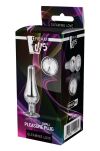 Korek Analny Gleaming Love Silver Pleasure Plug S Dreamtoys - 5