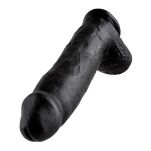 Dildo 31 cm Cock 12 inch w/balls black King Cock - 2