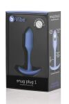 Korek analny Snug Plug 1 Violet b-Vibe - 6