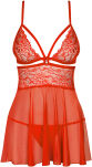 838-Bab-3 Babydoll Ze Stringami S/M Obsessive - 4