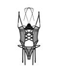 Dominna gorset i stringi otwarte 2XL/3XL Obsessive - 7