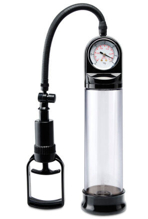 Pompka Do Penisa Accu-Meter Power Pump Clear Pump Worx Pipedream