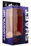 Dildo Model A 19 Cm Dong With Balls Pine Shaft - 3