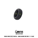 Pierścień erekcyjny Tractor Liquid Silicone Cock Ring Black M Brutus - 2