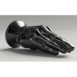 Korek analny Steroid ABS04 Good Game 22.5 x 9.5cm All Black - 5