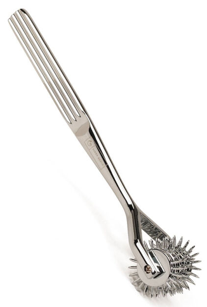 Liebe Seele ostroga Five-Row Wartenberg Pinwheel Silver