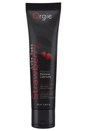 Lubrykant Wodny Flavored Intimate Gel Strawberry 100 Ml Orgie