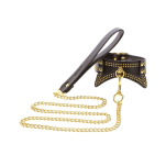 Obróżka Ze Smyczą Vogue Studded Collar And Leash Taboom - 4