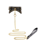 Obróżka Ze Smyczą Vogue Studded Collar And Leash Taboom - 6