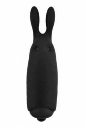Mini Wibrator Króliczek Lastic Pocket Vibe Black Adrien Lastic