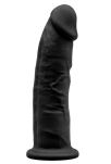 Silikonowe Dildo Model 2 15 Cm Black Silexd - 2