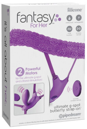 Stymulator Punktu G Z Paskiem Ultimate G-Spot Butterfly Strap-On Pipedream