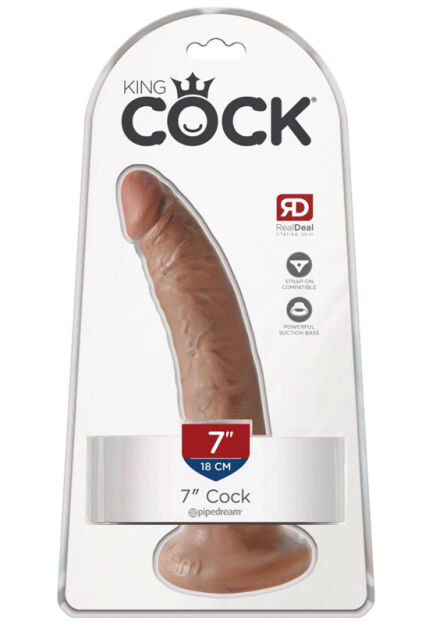 Dildo King Cock 7 Tan Pipedream