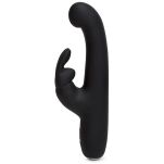 Wibrator Króliczek Slimline G-Spot Rabbit Vibrator Black Happy Rabbit - 2
