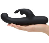 Wibrator Króliczek Slimline G-Spot Rabbit Vibrator Black Happy Rabbit - 7