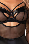 Dominna koszulka i stringi L/XL Obsessive - 3