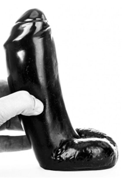 Dildo AB46 Big Bird 15 x 6cm All Black